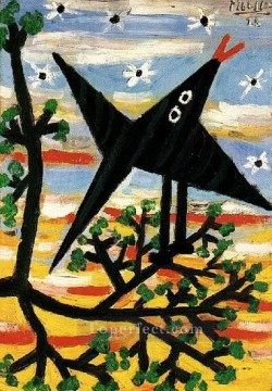 El pájaro 1928 cubismo Pablo Picasso Pinturas al óleo